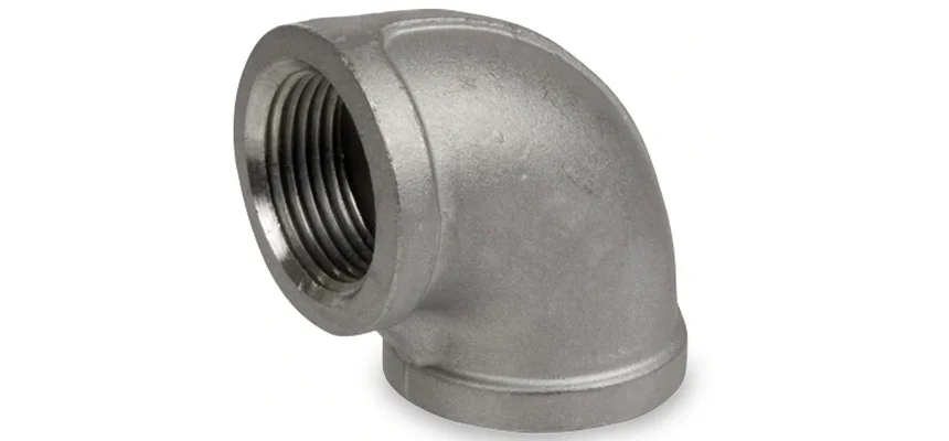 Threaded 90° Elbow Fittings Manufacturers Exporters Suppliers Stockists